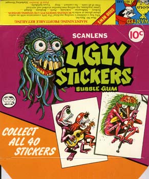 Ugly Stickers box