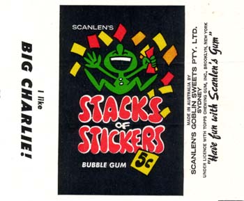Stacks of Stickers (Big Charlie)