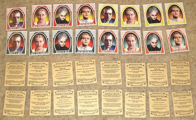 Master Bio Card Set
